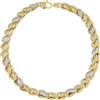 Gioielleria Lucchese Oro Bracciale Uomo Oro Giallo Bianco GL100556
