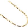 Gioielleria Lucchese Oro Collana Uomo Oro Giallo Bianco GL100942