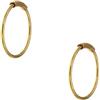 Gioielleria Lucchese Oro Orecchini a Cerchio Donna Giallo 803321703139