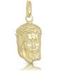 Gioielleria Lucchese Oro Ciondolo Volto di Cristo Gesu' Oro Giallo GL100587
