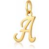 Gioielleria Lucchese Oro Ciondolo Lettera Iniziale Nome Oro Giallo 803321726501