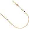 Gioielleria Lucchese Oro Collana Uomo in Oro Giallo e Bianco 803321735554