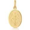 Gioielleria Lucchese Oro Ciondolo Madonna Miracolosa oro giallo 803321700509