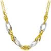 Gioielleria Lucchese Oro Collana Donna Oro Bianco Giallo GL101040