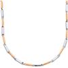 Gioielleria Lucchese Oro Collana Uomo Oro Rosa Bianco GL-SONVIR715RB50