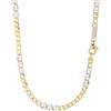 Gioielleria Lucchese Oro Collana Uomo Oro Giallo Bianco GL100622