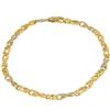 Unoaerre Gioielli e Lingotti Bracciale Uomo Unoaerre Oro Giallo Bianco GL100116