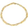 Unoaerre Gioielli e Lingotti Bracciale Uomo Unoaerre Oro Giallo Bianco GL100118