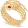 Gioielleria Lucchese Oro Anello serpente a 3 fili Oro Giallo 803321709024