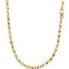 Gioielleria Lucchese Oro Collana Uomo Oro Giallo Bianco GL101088