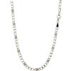 Gioielleria Lucchese Oro Collana Uomo Oro Bianco GL101091