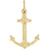 Gioielleria Lucchese Oro Ciondolo Ancora Oro Giallo GL101097