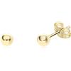 Gioielleria Lucchese Oro Orecchini Sfera Donna in Oro Giallo 803321706943