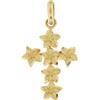 Gioielleria Lucchese Oro Ciondolo Croce Donna Oro Giallo GL100632