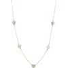 Gioielleria Lucchese Oro Collana Donna Oro Giallo Bianco GL100634