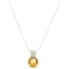 Gioielleria Lucchese Oro Collana Donna Oro Bianco Diamanti GL100159