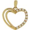 Gioielleria Lucchese Oro Ciondolo Cuore Oro Giallo GL101417