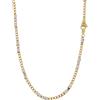 Gioielleria Lucchese Oro Collana Uomo Oro Giallo Bianco GL101104