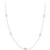 Gioielleria Lucchese Oro Collana Donna Oro Bianco GL100164