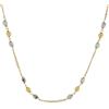 Gioielleria Lucchese Oro Collana Donna Oro Bianco Giallo GL101112