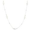 Gioielleria Lucchese Oro Collana Donna Oro Bianco Stelle GL100173