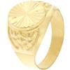 Gioielleria Lucchese Oro Anello Uomo Oro Giallo GL100188