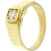 Gioielleria Lucchese Oro Anello Uomo Oro Giallo GL100206