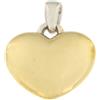 Gioielleria Lucchese Oro Ciondolo Cuore Donna Oro Giallo Bianco GL100220