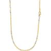 Gioielleria Lucchese Oro Collana Uomo Oro Giallo Bianco GL100685