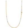 Gioielleria Lucchese Oro Collana Uomo Oro Giallo Bianco GL100691