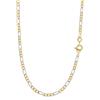 Gioielleria Lucchese Oro Collana Uomo Oro Giallo Bianco GL100697