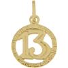 Gioielleria Lucchese Oro Ciondolo Portafortuna 13 Oro Giallo GL101160