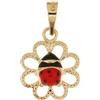 Gioielleria Lucchese Oro Ciondolo coccinella oro giallo 803321737034