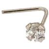 Gioielleria Lucchese Oro Piercing Naso in Oro Bianco 803321731637