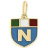 Gioielleria Lucchese Oro Ciondolo Scudetto Napoli Oro Giallo GL101210