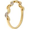 Gioielleria Lucchese Oro Anello Donna Oro Giallo Bianco GL101457