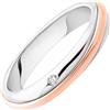 Polello Fede Nuziale Polello Collezione Alba d'Amore 3115DBR