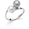 Miluna Anello Donna Miluna Perle PLI1649