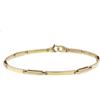 Gioielleria Lucchese Oro Bracciale Uomo Oro Giallo Bianco GL101233