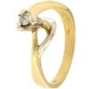 Gioielleria Lucchese Oro Anello Donna Oro Giallo Bianco GL101468