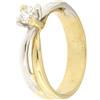 Gioielleria Lucchese Oro Anello Donna Oro Giallo Bianco GL101471
