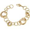 Gioielleria Lucchese Oro Bracciale Donna Oro Giallo Rosa GL100276