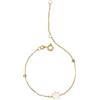 Gioielleria Lucchese Oro Bracciale Bimbi Oro Bianco Giallo GL101486