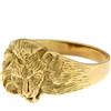 Gioielleria Lucchese Oro Anello Uomo Oro Giallo Testa di Leone GL101774