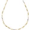 Gioielleria Lucchese Oro Collana Uomo Oro Giallo Bianco GL101517
