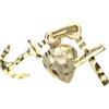 Gioielleria Lucchese Oro Ciondolo Fede Speranza Carità Oro Giallo GL101783
