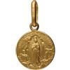Gioielleria Lucchese Oro Medaglia Madonna di Lourdes Oro Giallo GL100746