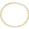 Gioielleria Lucchese Oro Bracciale Uomo Oro Giallo Bianco GL100750