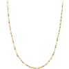 Gioielleria Lucchese Oro Collana Uomo Oro Giallo Bianco GL100324
