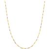 Gioielleria Lucchese Oro Collana Uomo Oro Giallo Bianco GL100325